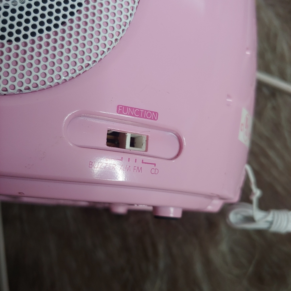 HP • Hello Kitty • Pink y2k CD player radio boom box - Picture 7 of 9